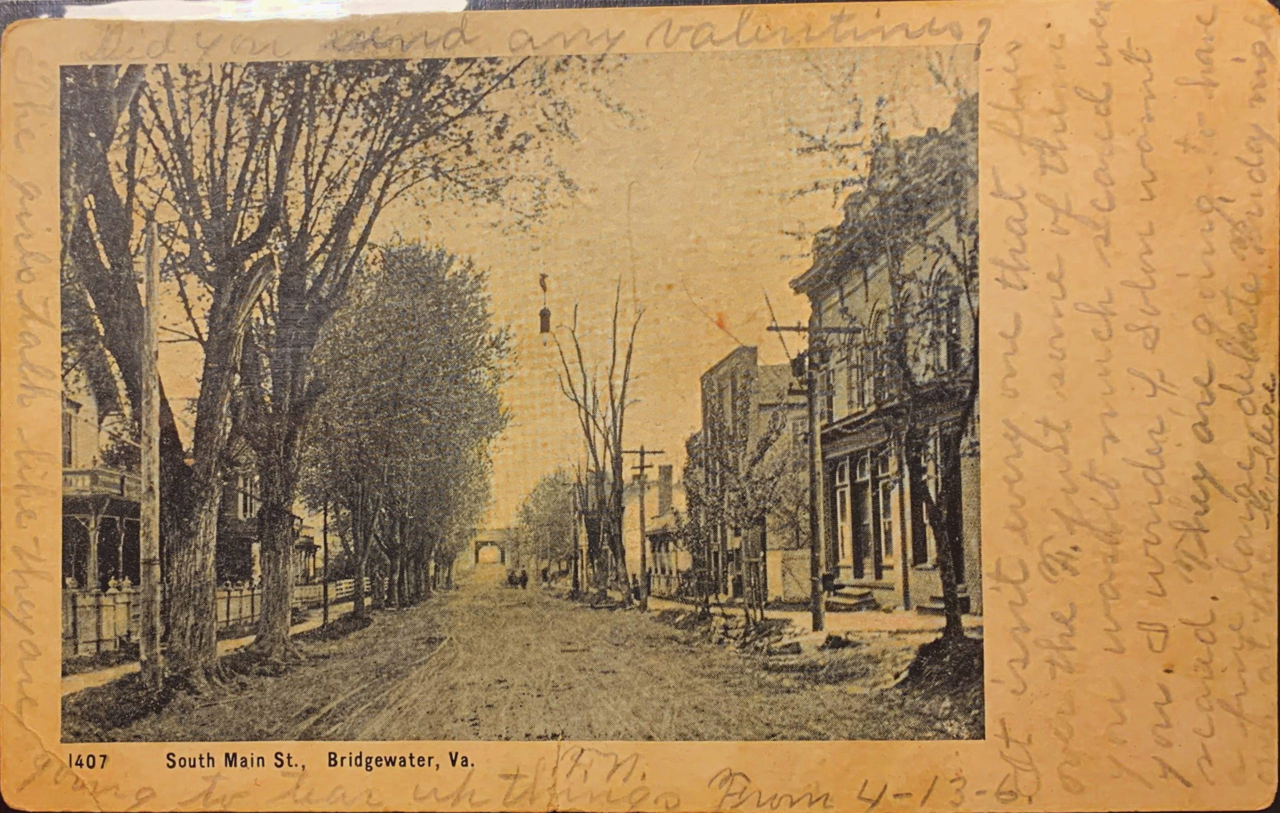 1907 World Series Real Photo Postcard