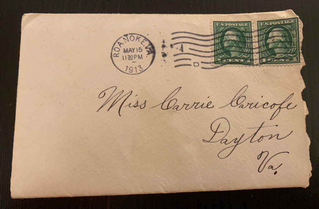 Envelope - Front