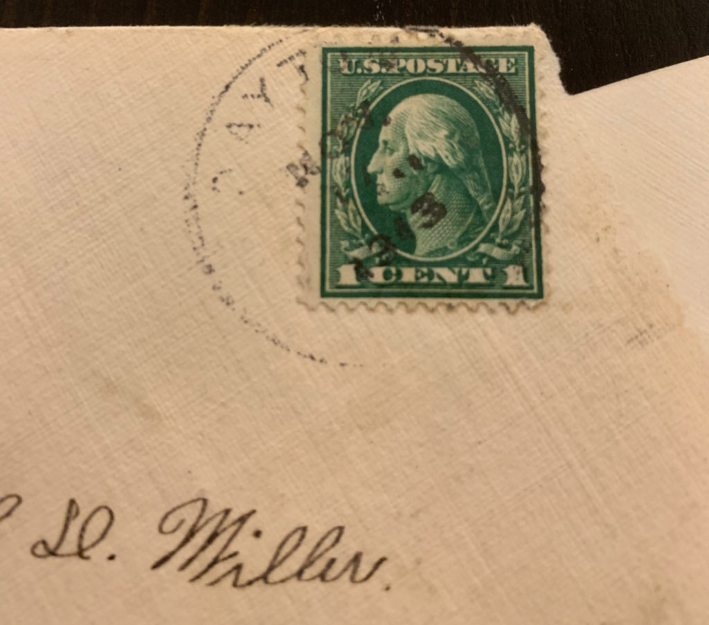 Envelope - Front (Magnified)