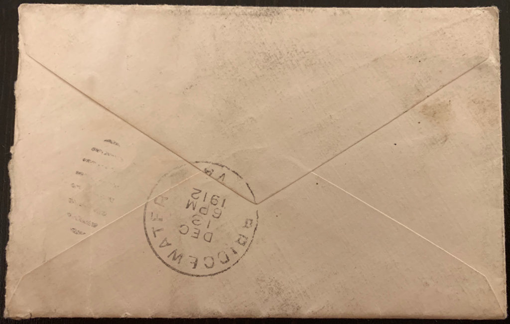 Envelope - Back